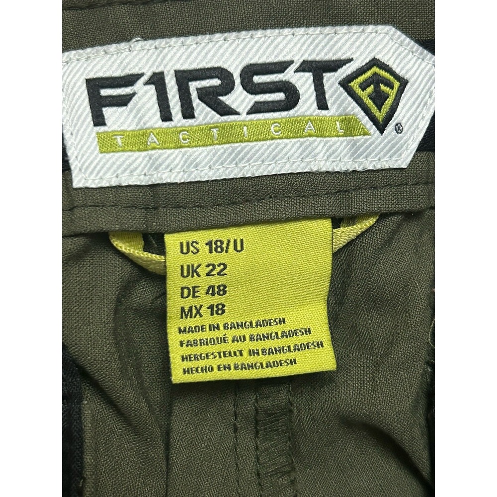 First Tactical Women's Tactical Pants Olive Green Size 18 Ripstop Work Utility - Picture 5 of 9